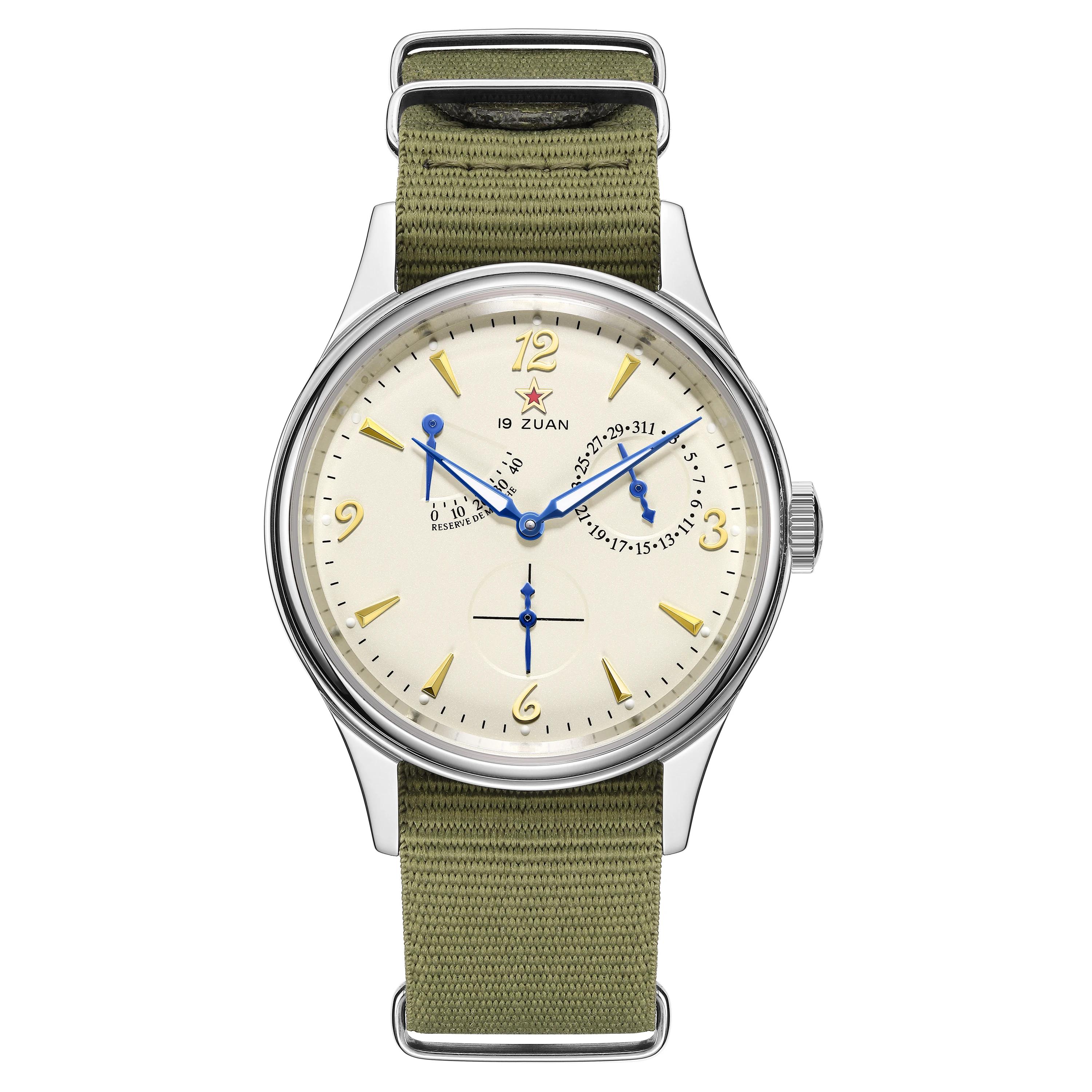 1963 montre pilote pour hommes 40mm montres mécaniques automatiques Original ST1780 mouvement saphir