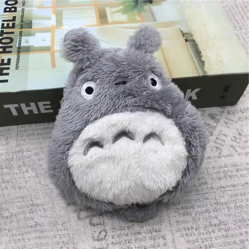 Porte-monnaie chat mignon Anime, petit portefeuille en peluche douce avec fermeture éclair pour enfa
