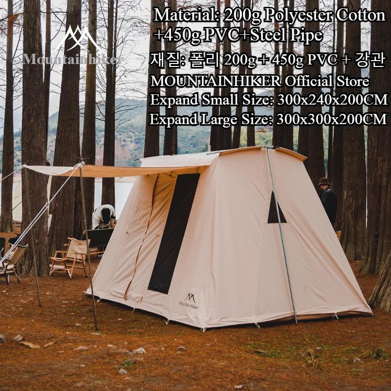 Mountainhiker – mobilier d'extérieur avec fenêtres, tente imperméable, coupe-vent, pare-soleil Uv, a
