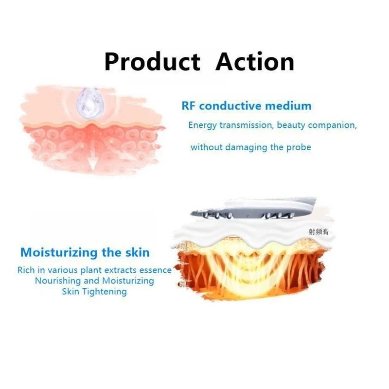 Crème haute fréquence pour la peau, gel d'âme, dispositif de traitement, hydratant, lubrification, d