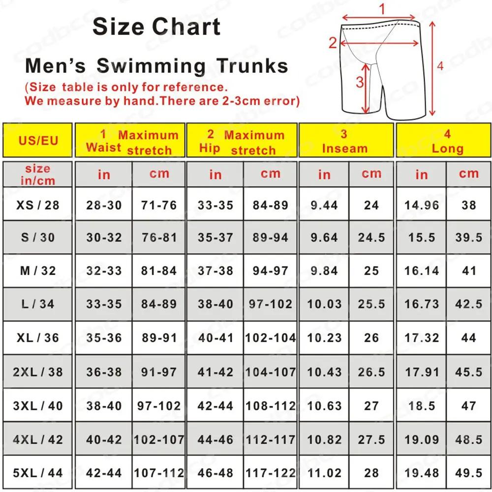 Maillot de bain pour hommes, brouilleur de natation, pratique athlétique, longueur aux genoux, short