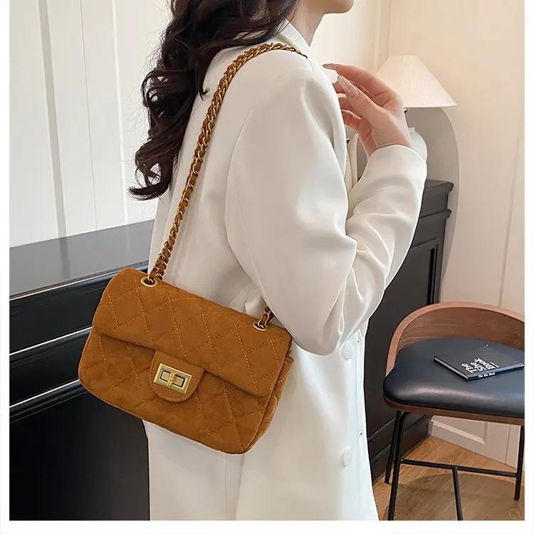 Sac à langer en cuir élégant et décontracté pour femme, grande capacité, texturé, style rétro origin
