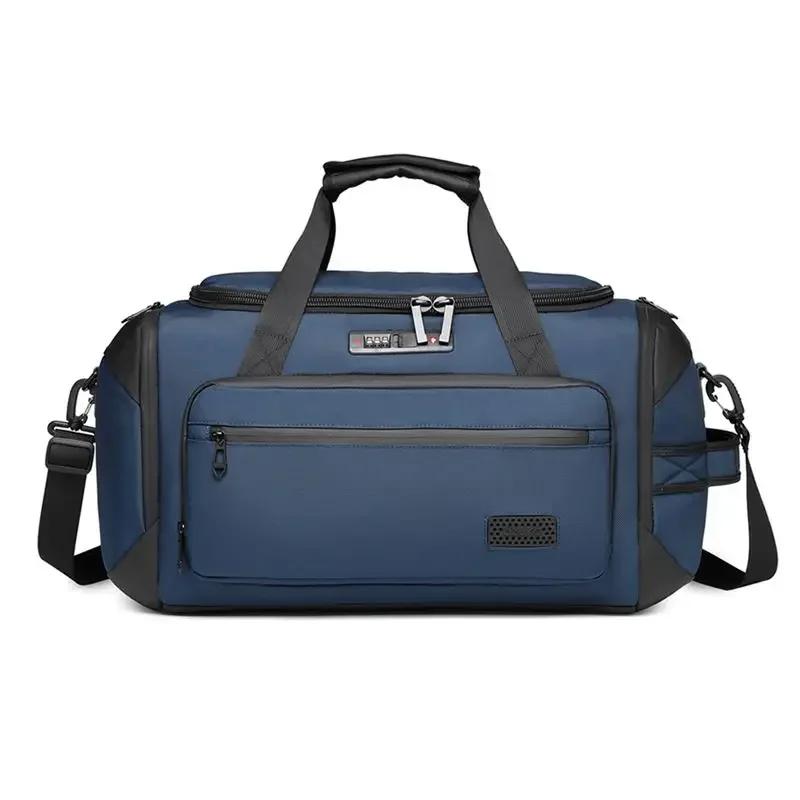 OZUKO sac étanche Bagsmart sacs à main grande capacité bagage à main sacs hommes affaires polochon é
