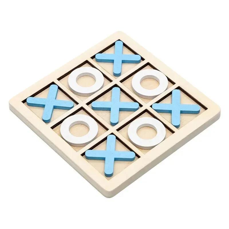 Jeu d'Échecs Montessori en Bois pour Enfant, Mini Puzzle d'Interaction, Entraînement du Cerveau, App