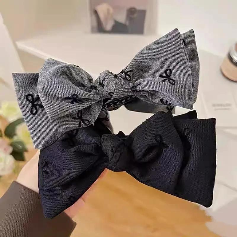Pince à nœud rétro élégante, 1 pièce, pince à queue de cheval haute, chignon mignon, pince à cheveux