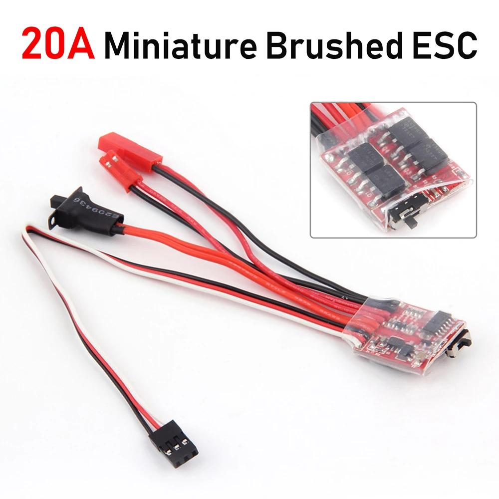 Micro ESC 20A 30A brossé ESC RC ESC contrôleur de vitesse électrique 2S 4 ~ 8v pour bricolage Mini 1