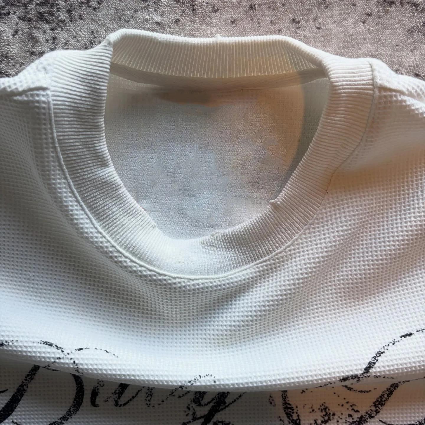 Nouvelle Arrivée 2026 – T-shirt Femme Y2K en Maille Gaufrée à Manches Longues, Imprimé Lettres Anges