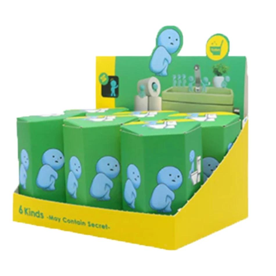 Cadeau : Boîte mystère surprise de figurines d'action luminescentes vertes de plusieurs séries, modè