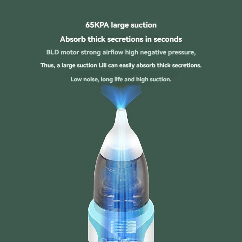 Aspirateur nasal électrique pour bébé, nouveau modèle 2026, version rechargeable, aspirateur nasal p