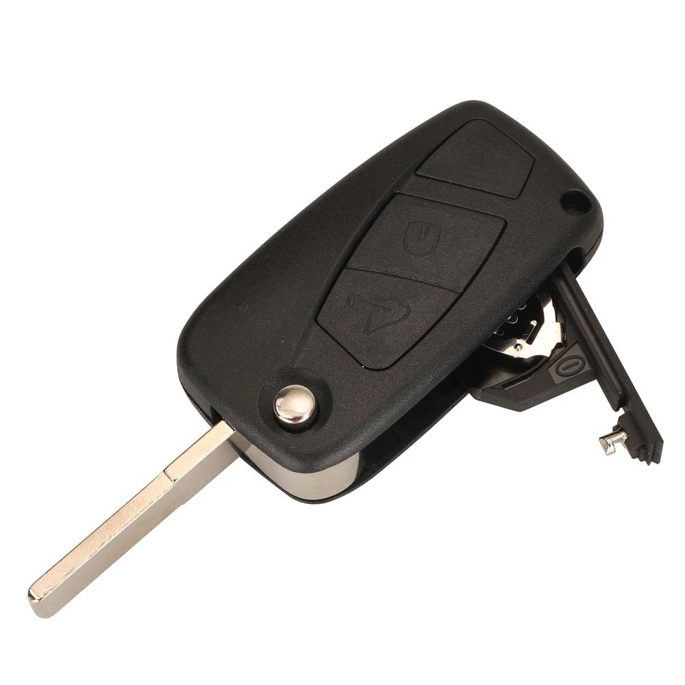Jingyuqin clé de voiture pour FIAT doblo qubo 500 Punto Evo Grande fiorino pour Peugeot bipper citro