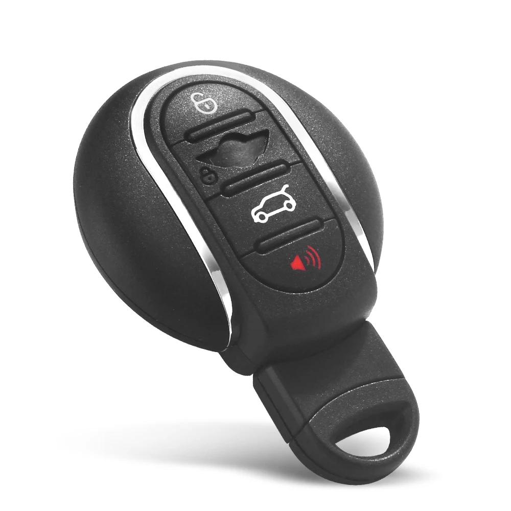 KEYYOU 3/4 boutons porte-clé de voiture télécommande intelligente couverture pour BMW Mini Cooper F5