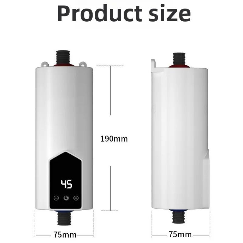 Chauffe-eau instantané 220V 3000W-5500W, chauffage électrique Portable pour salle de bains, douche d