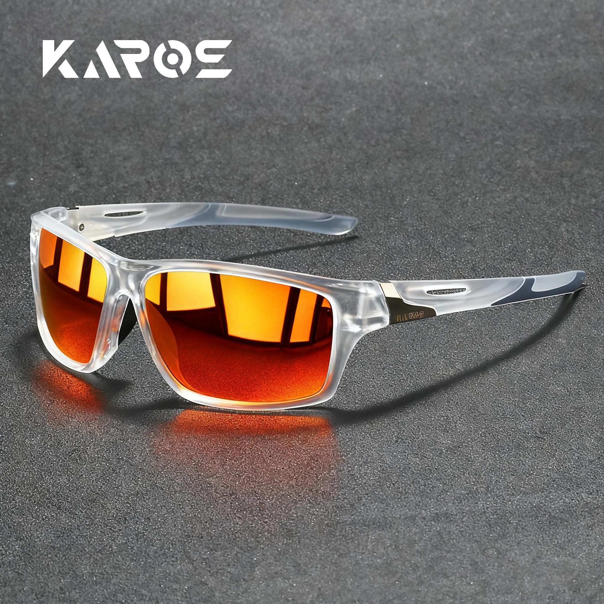 KAROS Sports Polarized Sunglasses Unisex with UV400 Filter Perfect for Fishing Camping Water Sports 