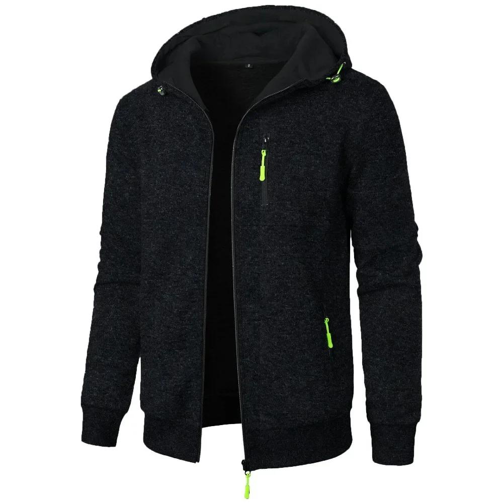 Sweat à capuche PVD Slim Fit Sportedly pour hommes, veste décontractée, survêtement, streetwear, aut