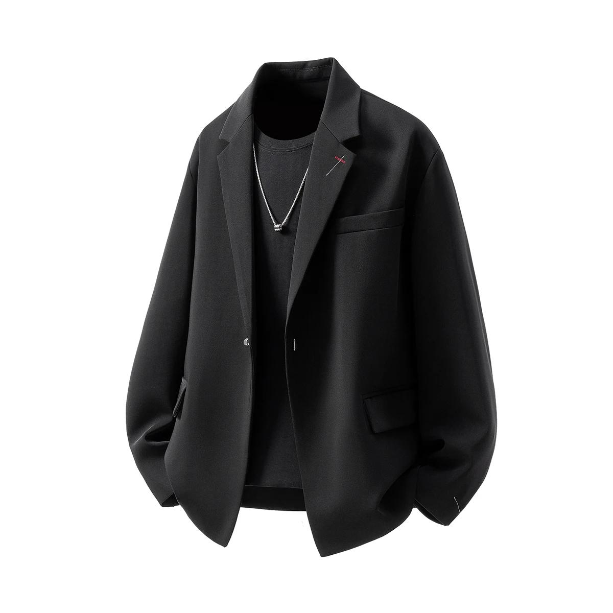 Yamamoto Blazer uniforme japonais luxe homme vêtements 2026 brodé boucle en métal concepteur Cool ho