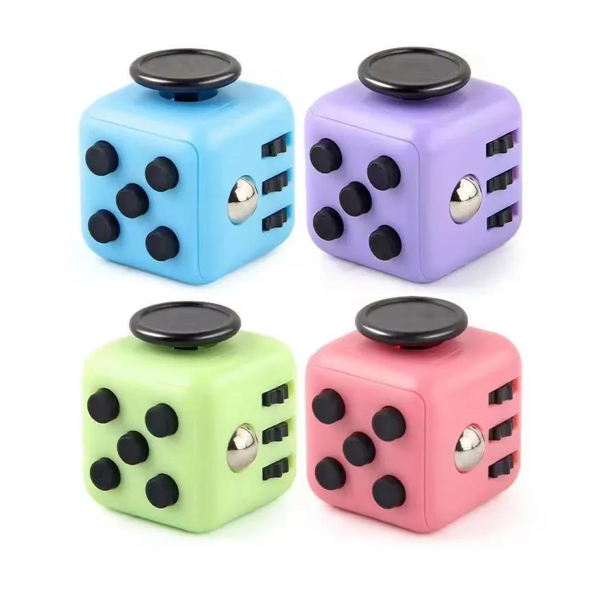 Fidget Cube anti-Stress main Spinner décompression jouet pour autisme tdah anxiété jouets sensoriels