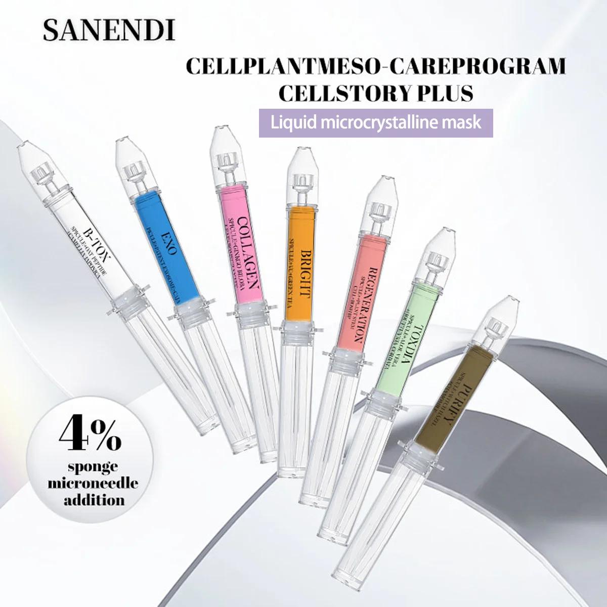 Sanendi coréen Reedle Shot technologie liquide microcristal masque Facial peau hydratant hydratant l