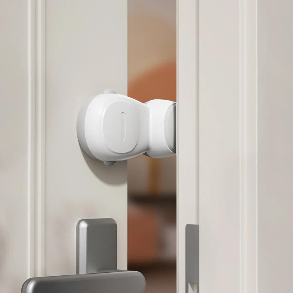 Protection anti-pincement pour les doigts des enfants, butée de porte rotative pour la sécurité des 