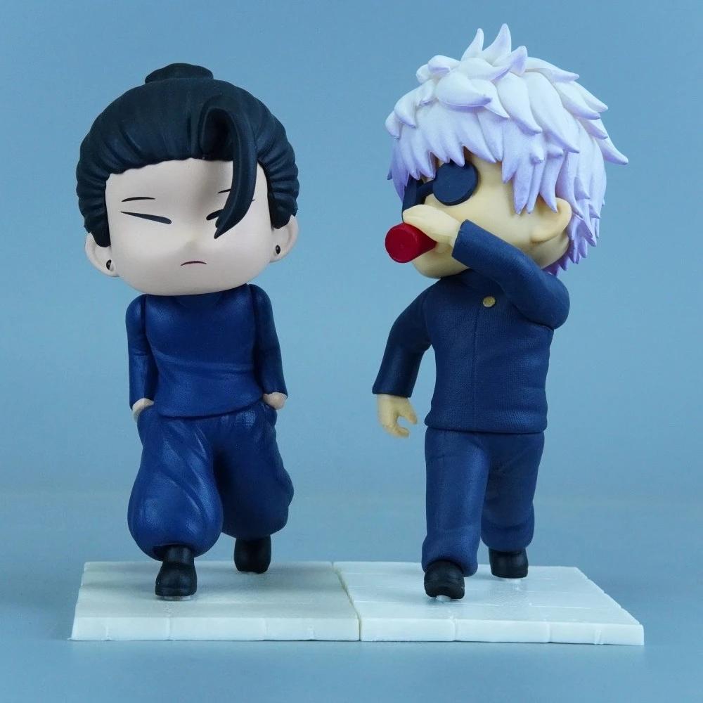 11 cm/4.33in Anime Jujutsu Kaisen Figure Geto Suguru Gojo Satoru figurines d'action Pvc Statue Colle
