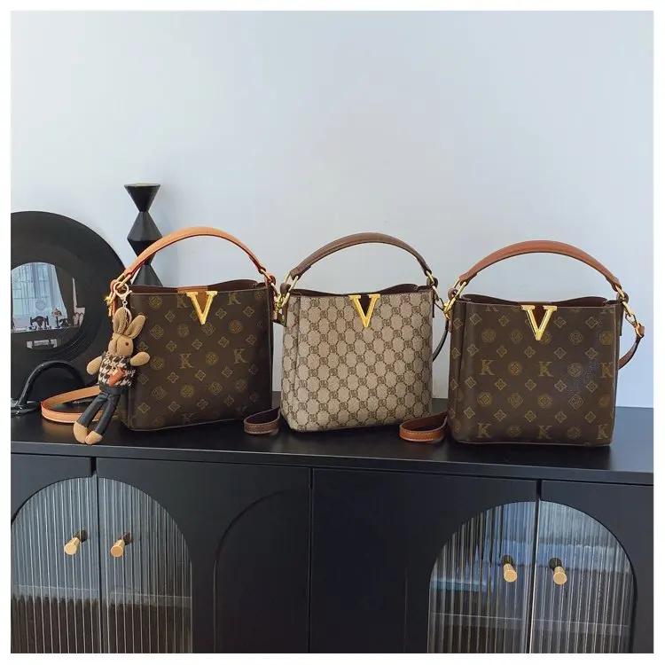 Sac à langer unique et original de style rétro vintage pour femme, sac bandoulière de luxe de marque