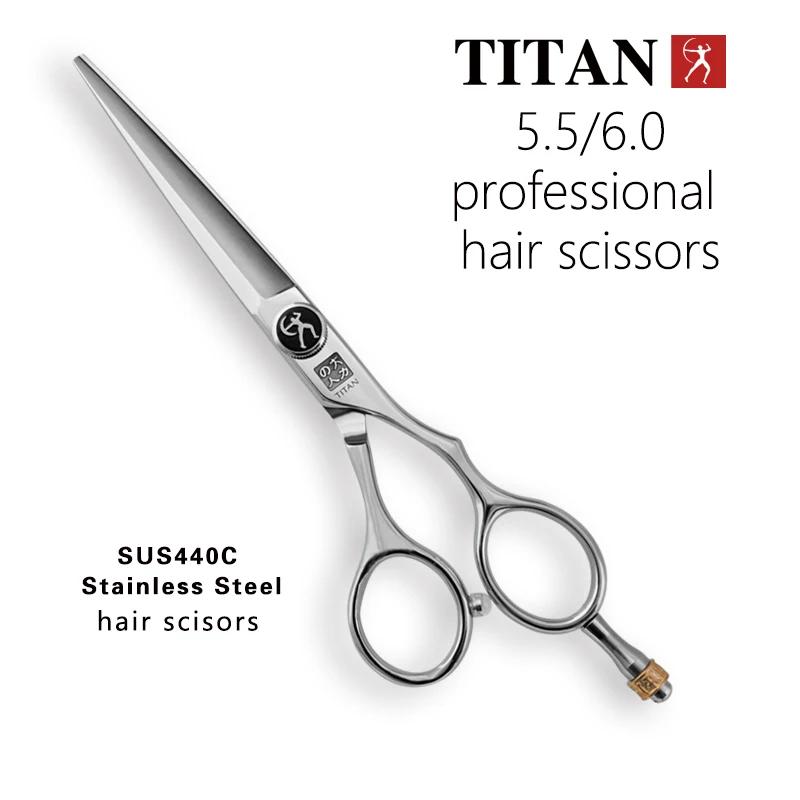 Titan – ciseaux de coiffure professionnels, ensemble de ciseaux amincissants pour salon de coiffure,