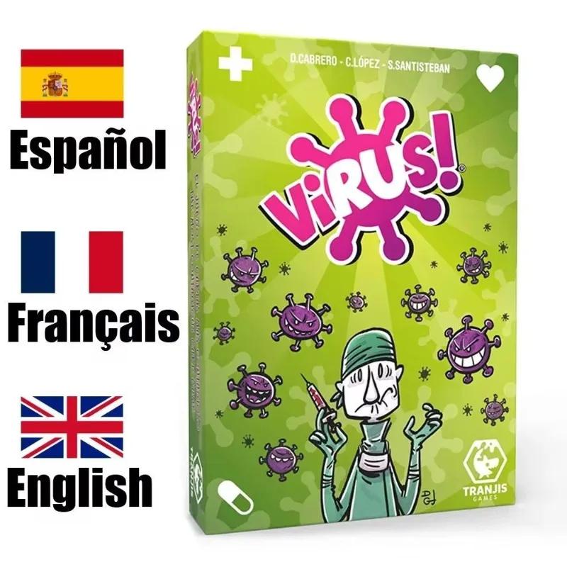 Le dernier jeu de cartes interactif sur le thème des virus, version internationale, pour les réunion