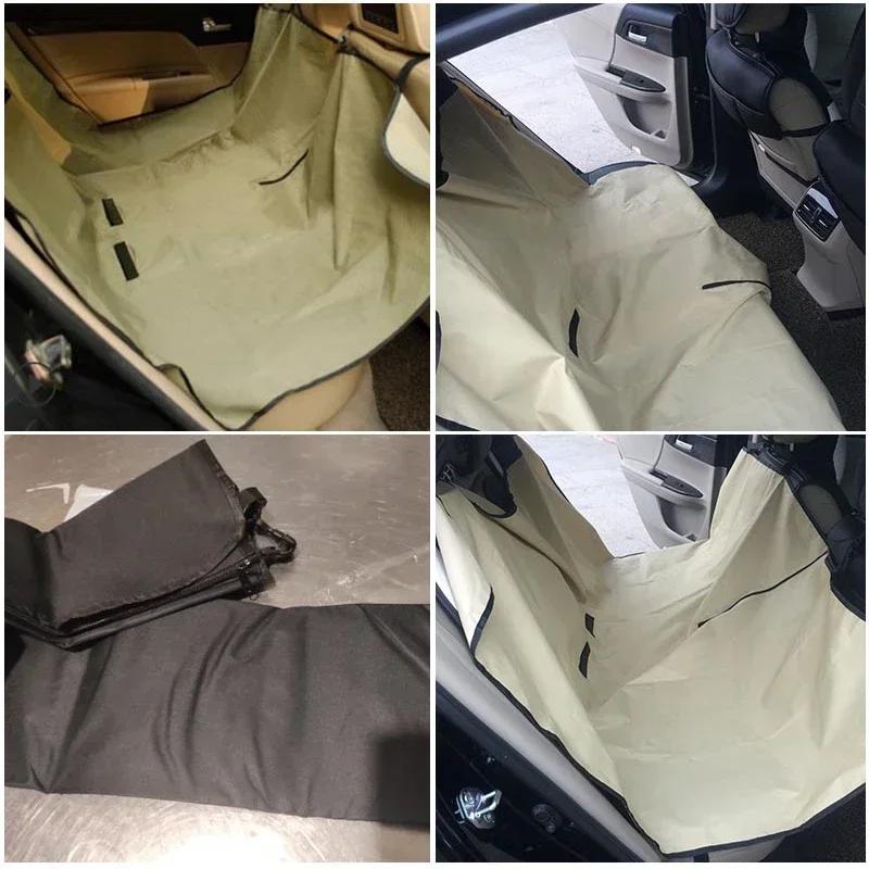 Housse de siège de voiture imperméable pour chien, tapis de coussin de siège arrière pour animaux de