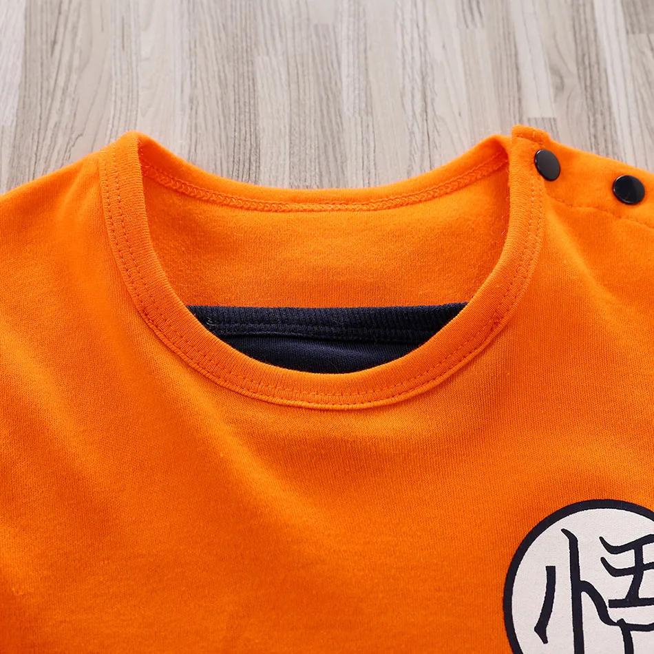 Bébé Anime vêtements végéta barboteuses nouveau-né Kuririn Roshi tenue d'entraînement infantile enfa