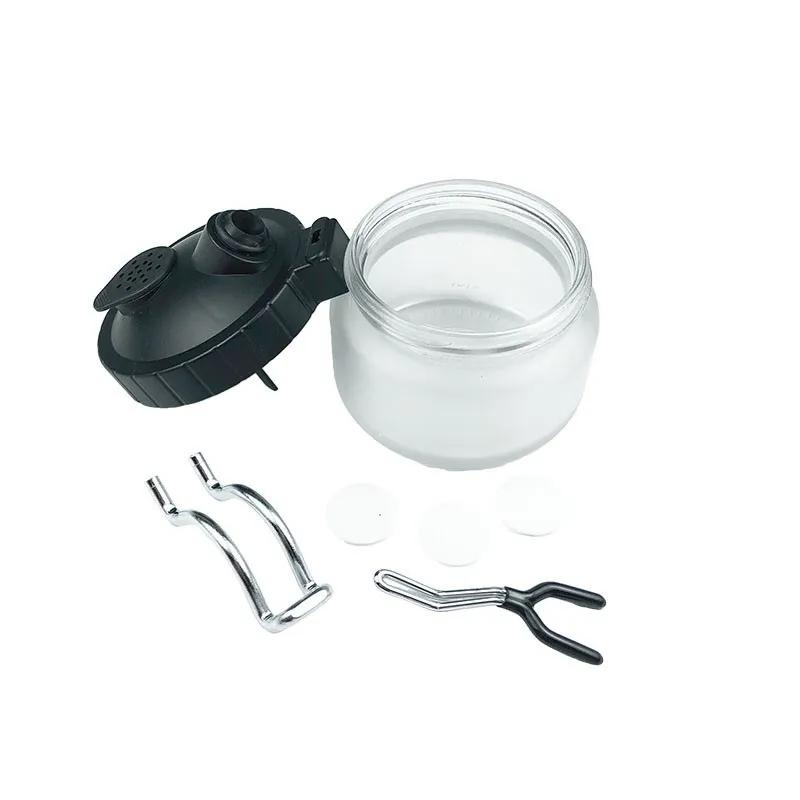 Kit d'outils de nettoyage de odorpulvérisateur conviviale ré, pot de livres d'aérographe, ensemble d