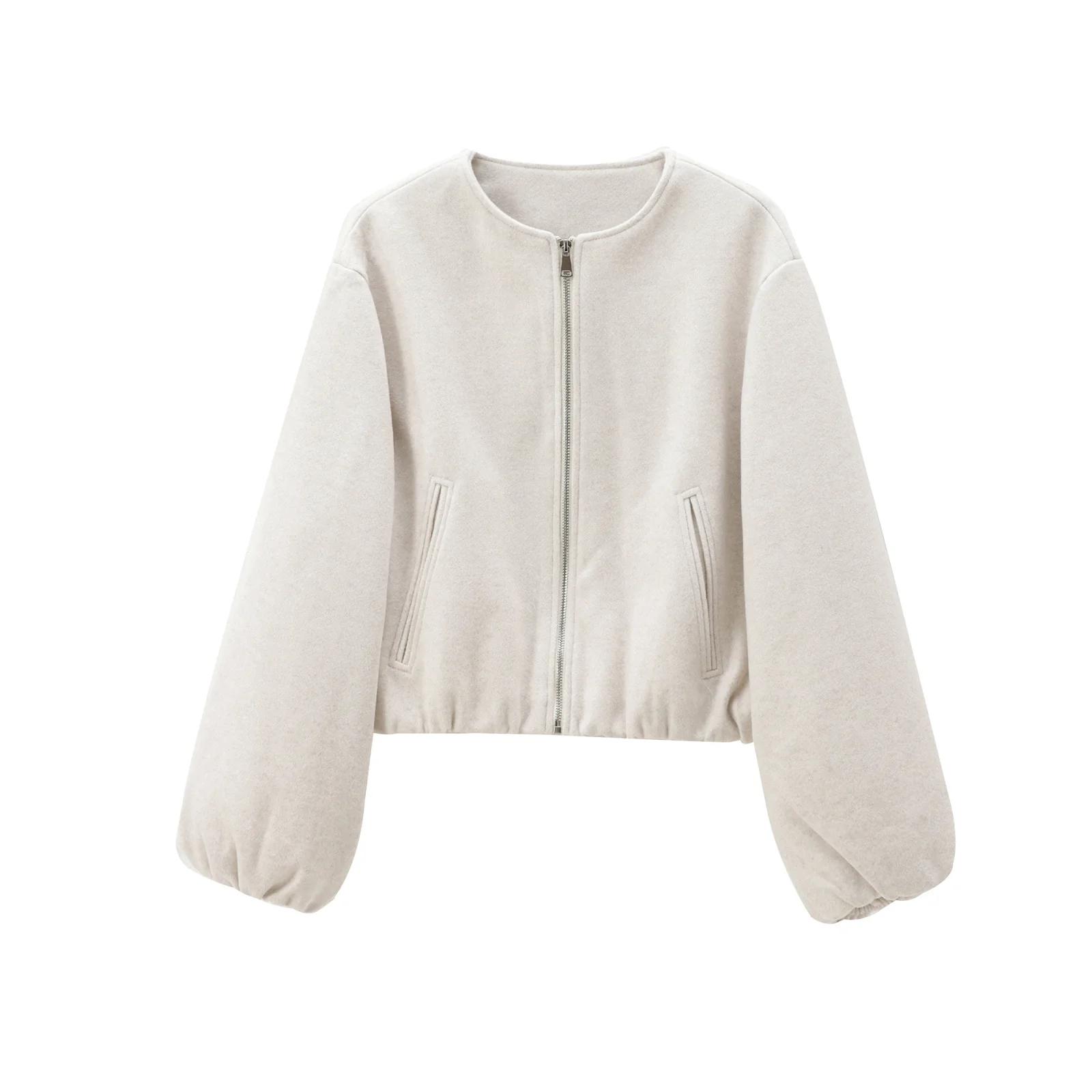 MUJER 2025 polaire Bomber vestes pour femmes doux fermeture éclair femme veste de sport à manches lo