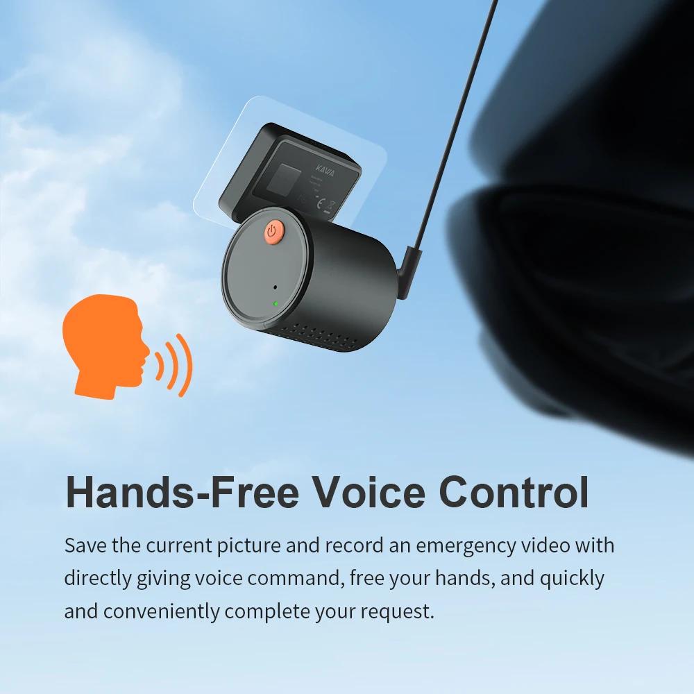 Mini caméra de tableau de bord 2K pour voiture DVR Dash Cam KAWA MINI 3 enregistreur vidéo commande 