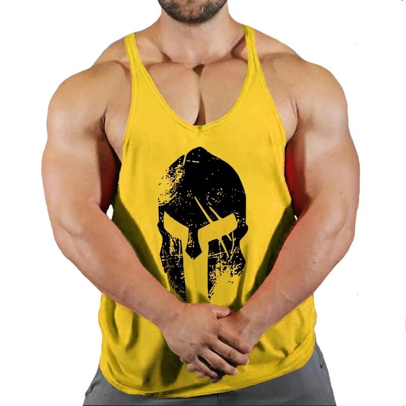 Musculaire homme gymnases hommes vêtements débardeur gilet gymnase musculation et Fitness Stringer v