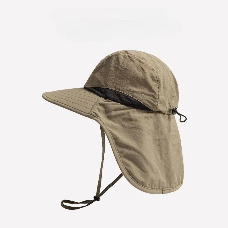 Casquettes Panama unisexes d'été à large bord, imperméables, à séchage rapide, visière d'extérieur, 