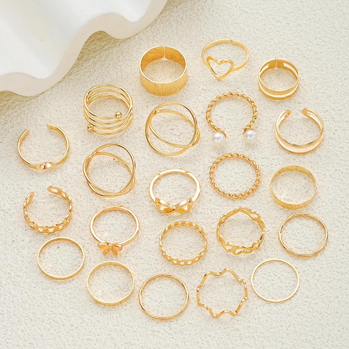 83 pièces élégant perle géométrique boucles d'oreilles collier Bracelet bague ensemble de bijoux pou