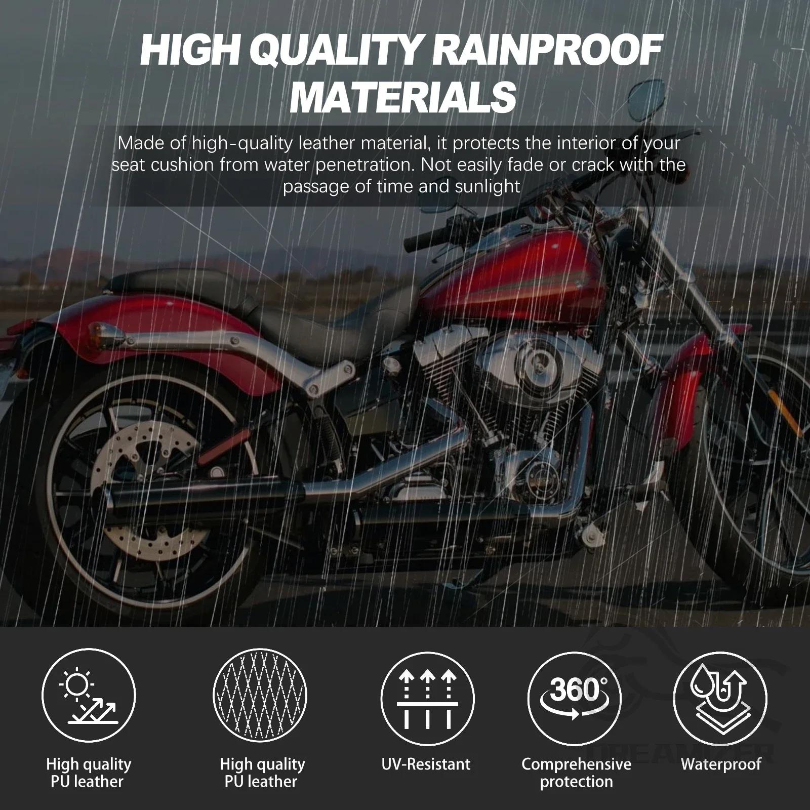 Siège de passager arrière universel noir à ventouse pour moto, pour Harley 883 1200 48 Choppers Bobb