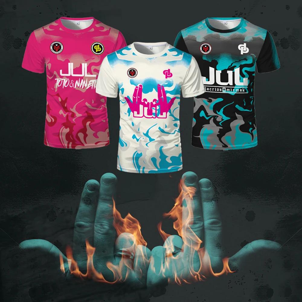 Nouveau Maillot D'été JUL Jersey Tchikita Jeunesse Respirant À Séchage Rapide Formation Football T-s