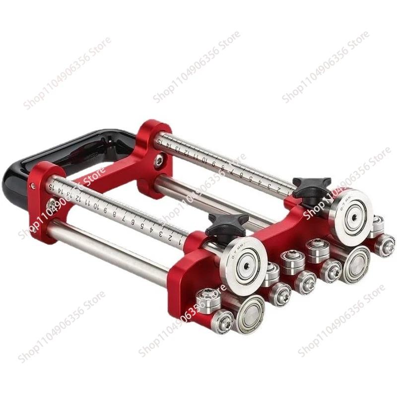 Machine à plier, outil de pliage, rouleau pour tôles, machine à cintrer le métal, rouleau de bordure