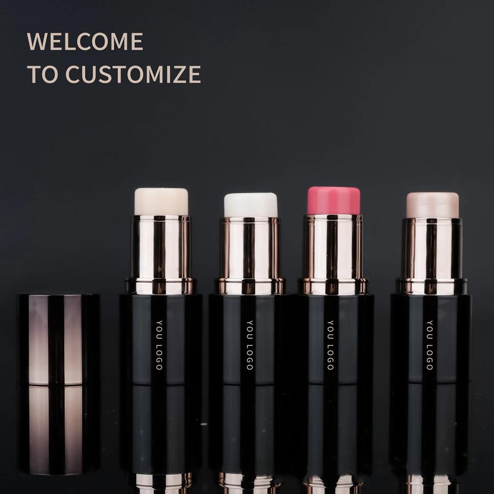 Bâton surligneur de marque privée 7g, Logo personnalisé, mat, Contour, imperméable, longue durée, éc