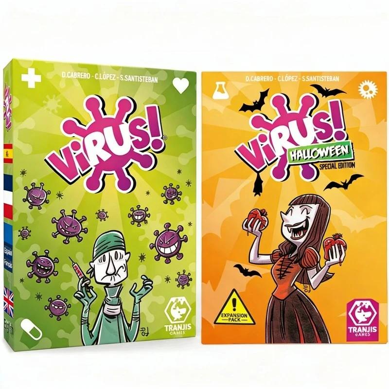 Le dernier jeu de cartes interactif sur le thème des virus, version internationale, pour les réunion