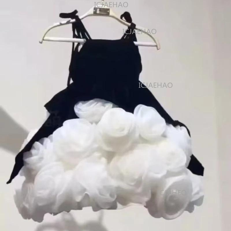 Nouvelle Robe de Princesse pour Petite Fille, Vêtements pour Filles, Robe sans Manches, Costume Form