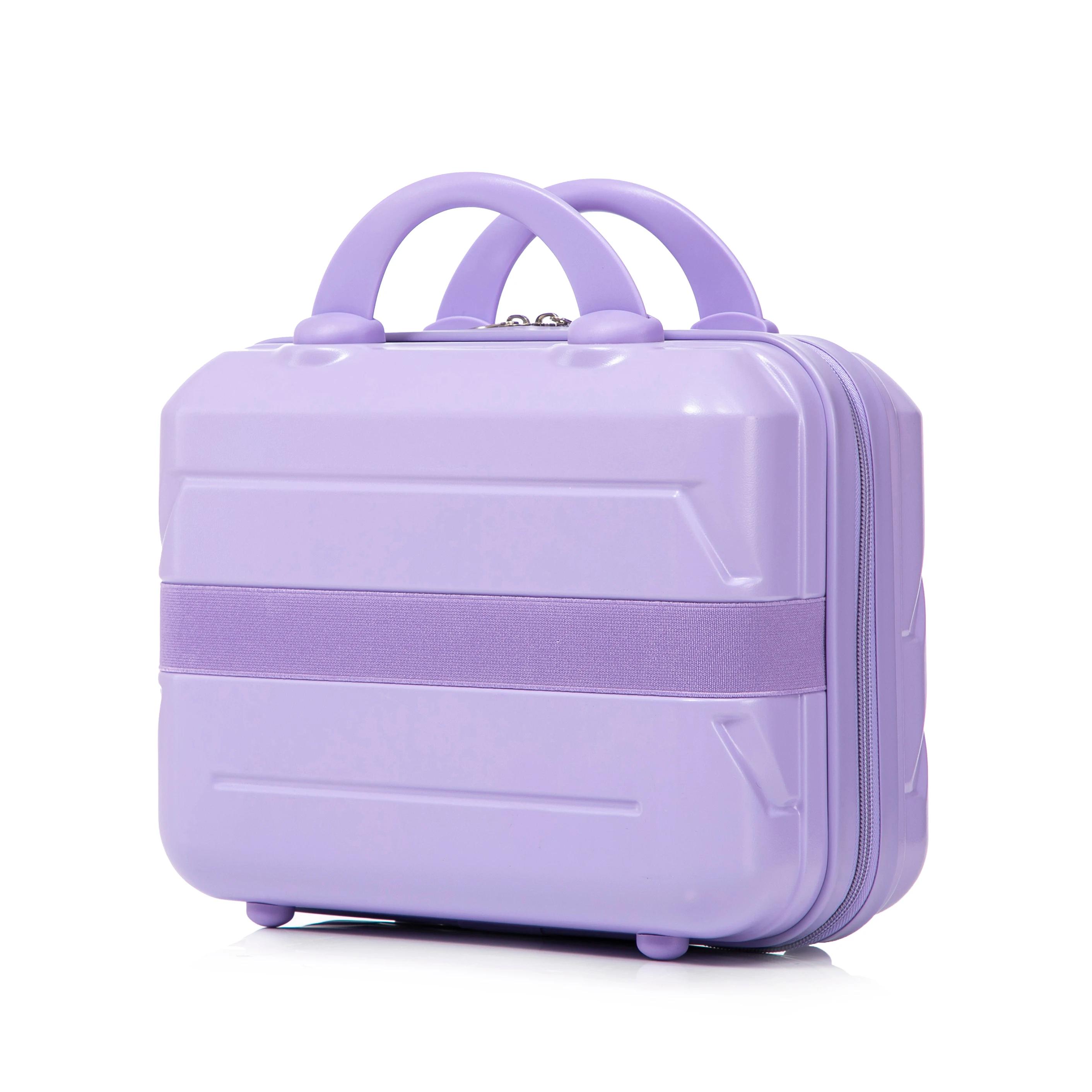 14-inch/19-inch 2-piece suitcase set, material: ABS swivel wheel suitcase set with combination lock 