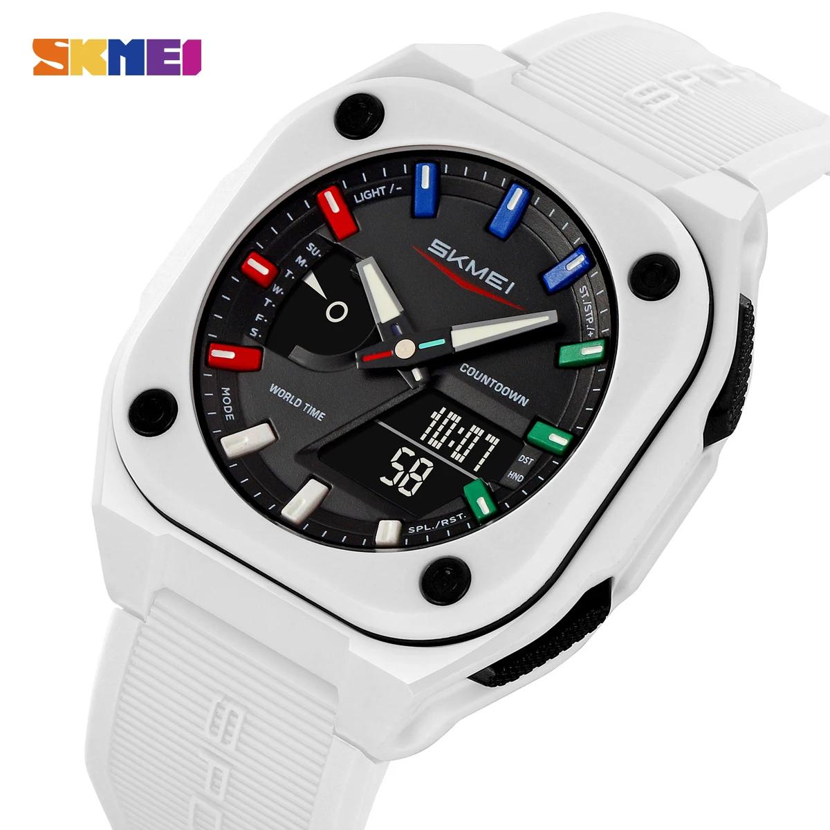SKMEI affaires montre électronique numérique mode sport montres à Quartz pour hommes femmes étanche 