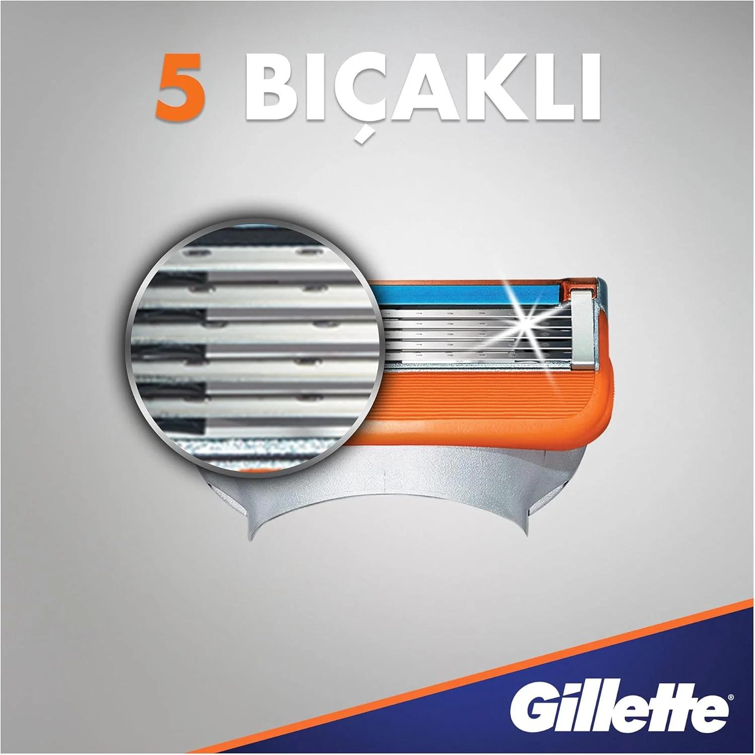 Rasoir Gillette Fusion5 pour hommes, ensemble de rasoirs pour hommes, lames de rasoir Gillette Fusio
