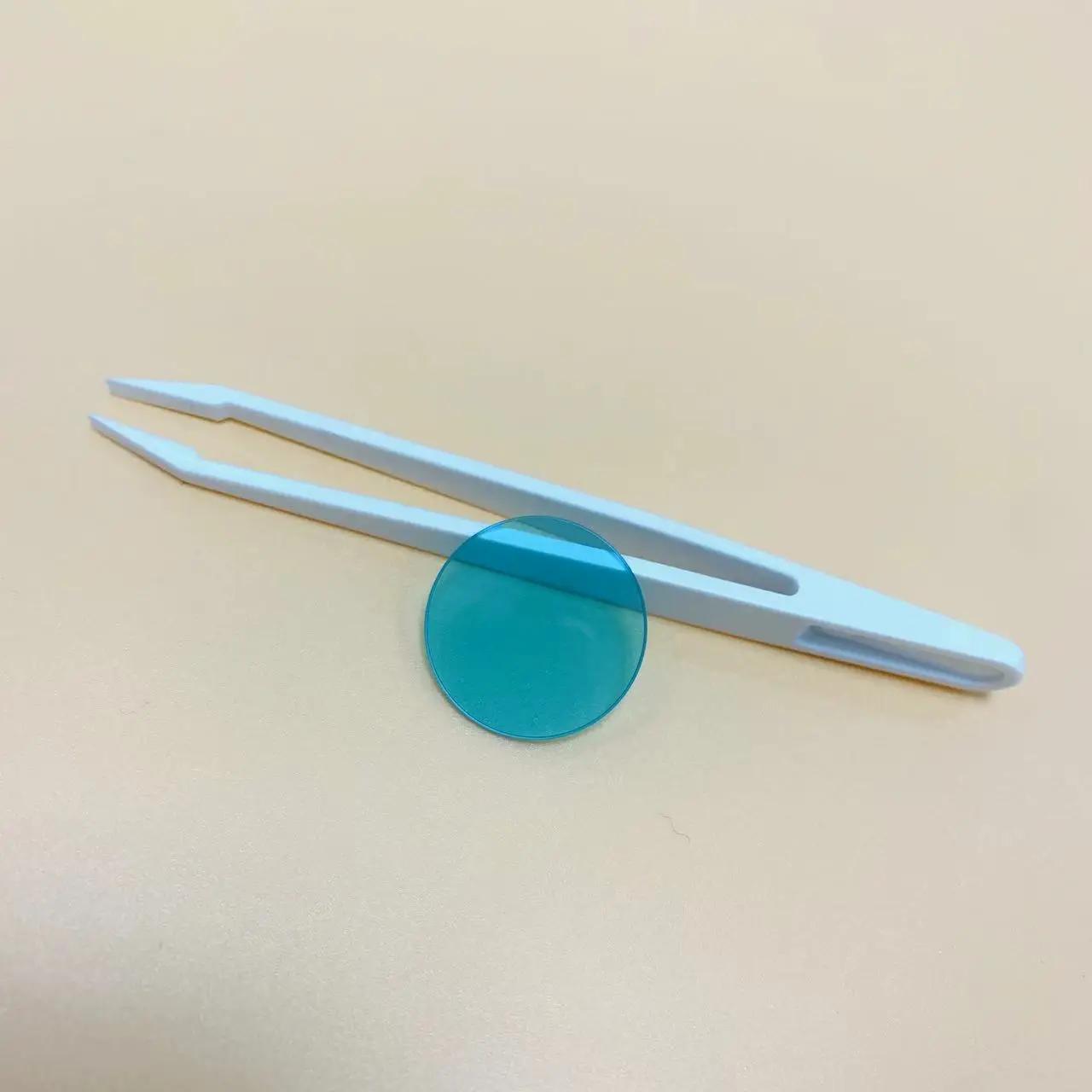 Filtre de coupe IR ICF de forme ronde, taille 27.5mm de diamètre 1.5mm d'épaisseur pour caméra de ci