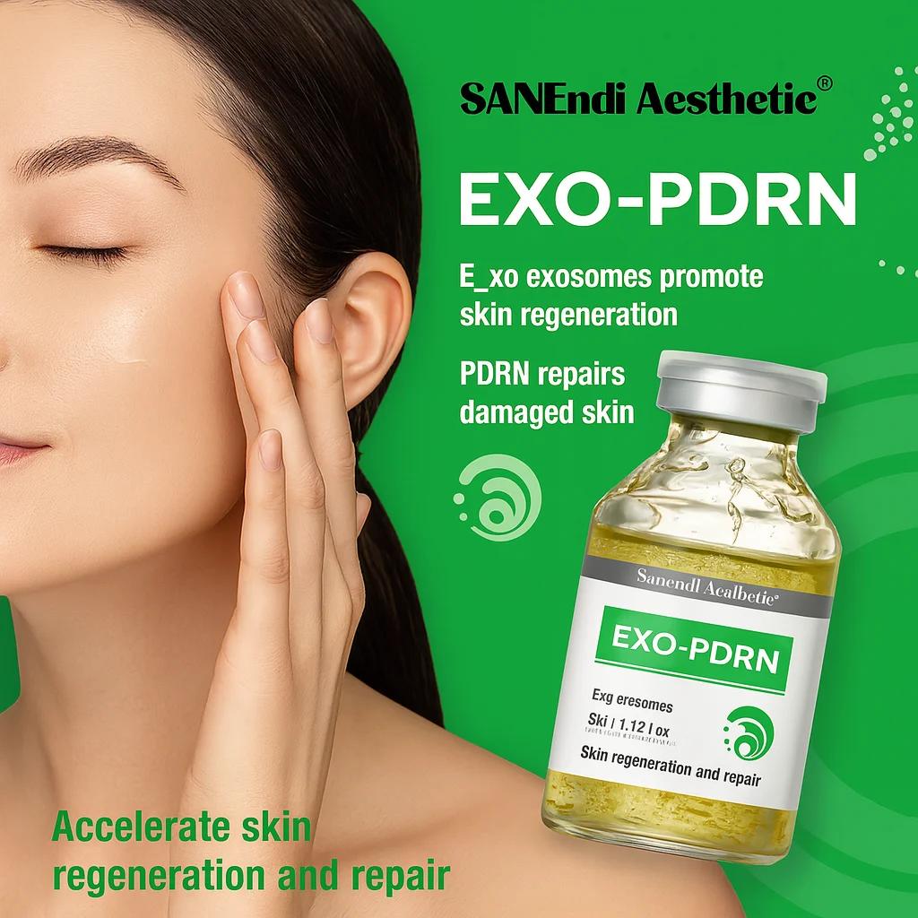 Sérum pour le visage aux cellules de tige EXO-PDRN, 35ML, pour Dermapen Skinbooster, lignes de répar