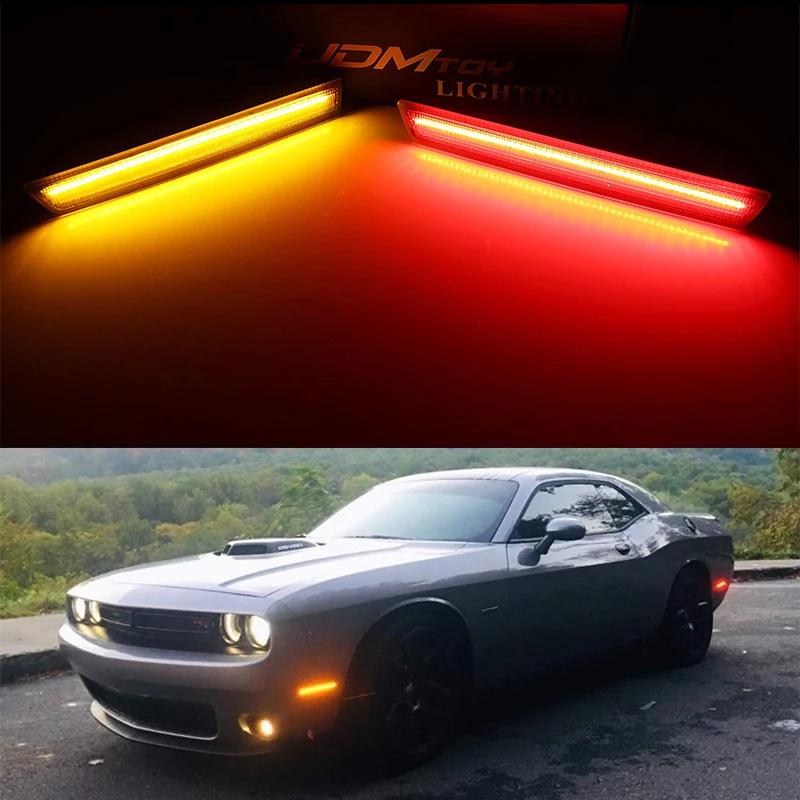 Enquêter de position latéral de pare-chocs de voiture pour Dodge Challenger, clignotant, feux de sta