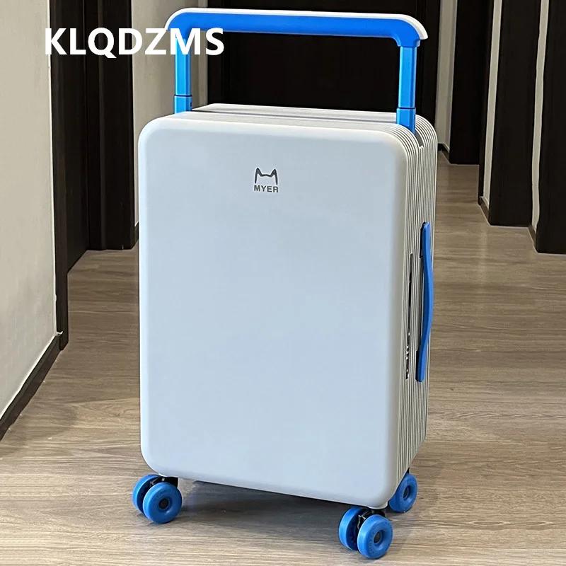KLQDZMS 20 "24 pouces valise PC boîte d'embarquement de grande capacité boîtier de chariot pour femm