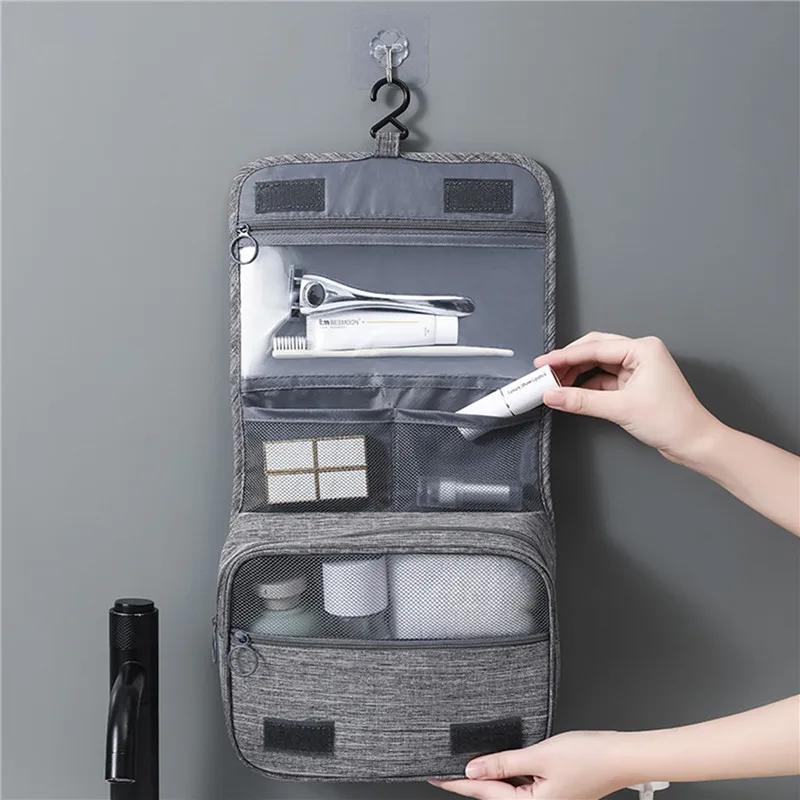 Grande Trousse de Toilette Cosmétique pour Homme et Femme, Accessoire de miles, Maquillage, Étuis de