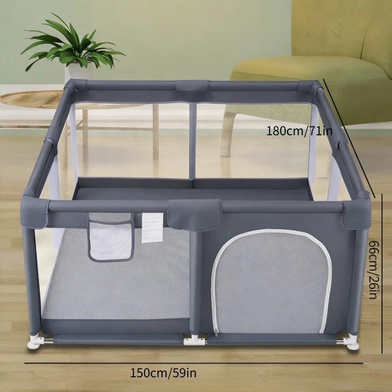 Parc pour bébé IMBABY, 59x71 pouces, parc de jeu pour tout-petits pour appartement, aire de jeux, cl