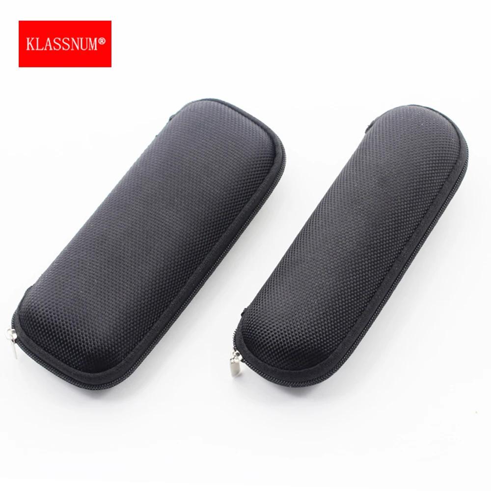 KLASSNUM noir étui à lunettes lunettes de lecture sac rigide boîte fermeture éclair lunettes de sole
